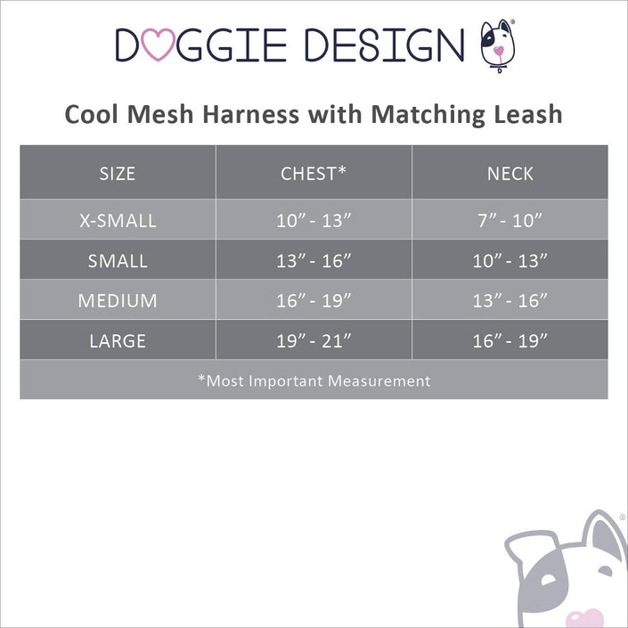 Cool Mesh Dog Harness - Solid Pink