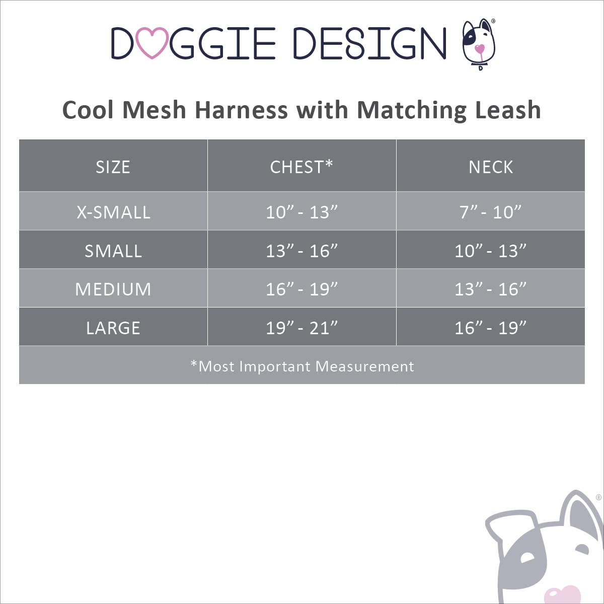 Cool Mesh Dog Harness - Solid Red