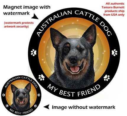 Australian Cattle Dog Blue Heeler My Best Friend Magnet