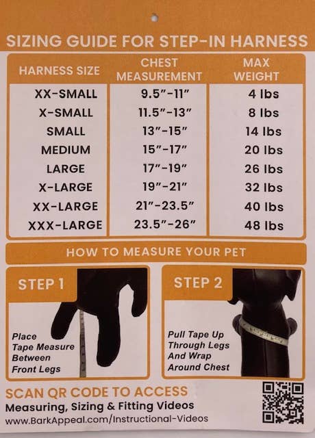 Plaid Mesh Step in Harness