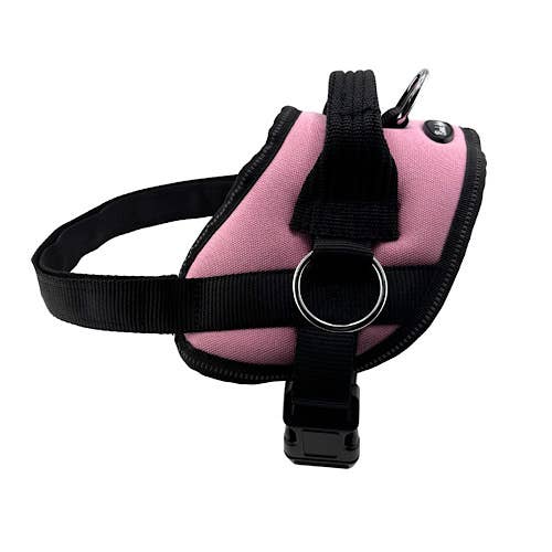 Reflective No Pull Harness: Purple Plaid Reflective No Pull Harness / XL