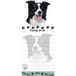 Border Collie Magnetic List Pad