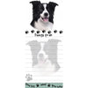 Border Collie Magnetic List Pad