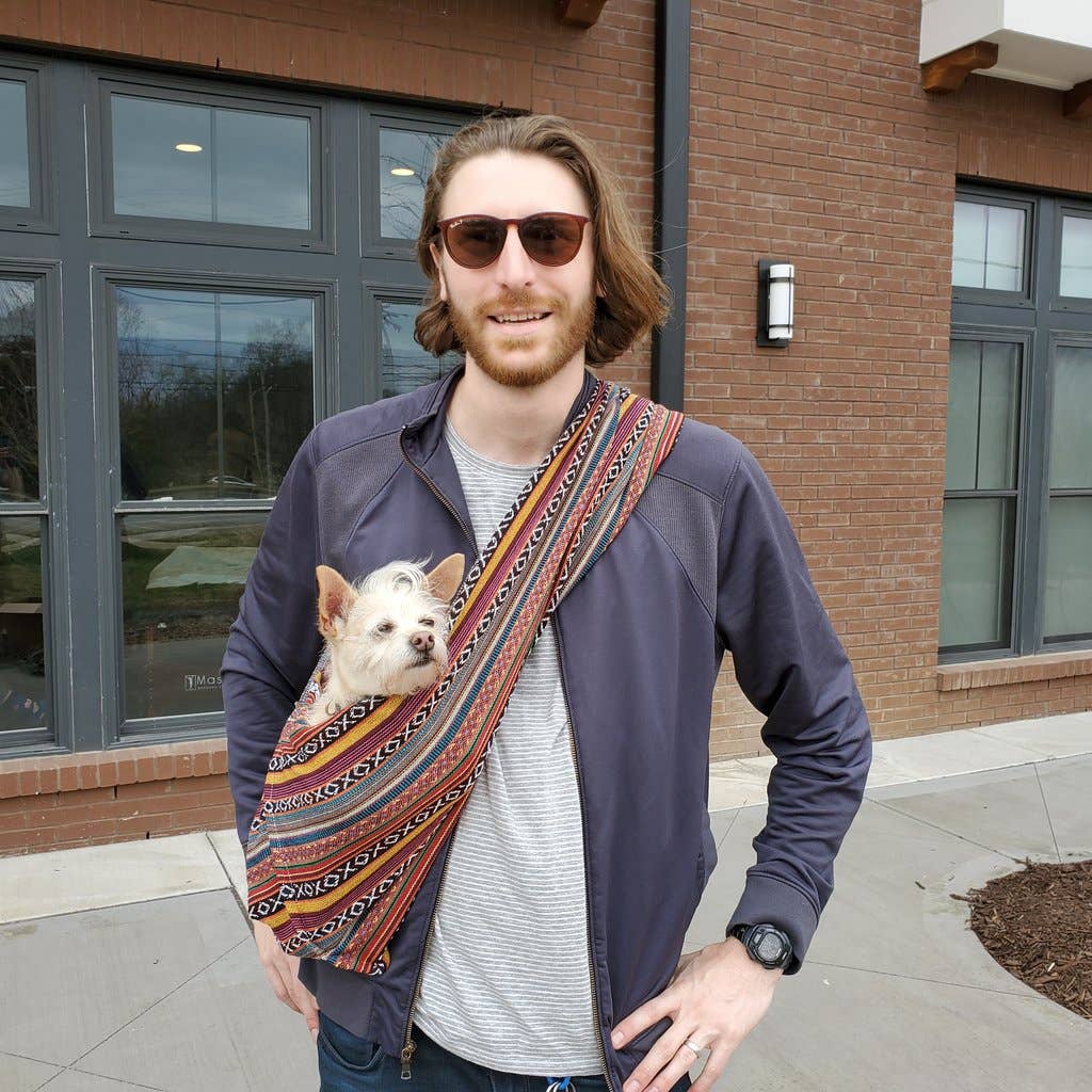 Dog Sling Woven Sonora Design