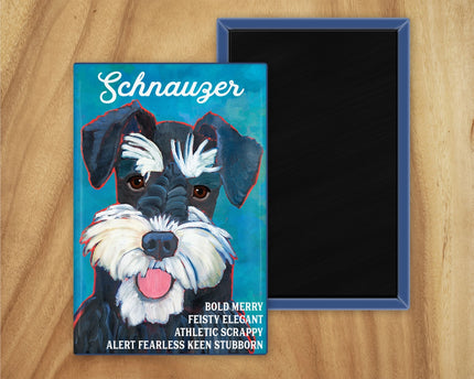 Schnauzer Magnet UD