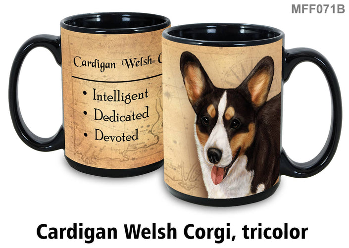 Corgi Cardigan Tri Mug Coffee Cup