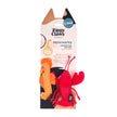 Cat Toy Mesh Mates 2-Pack - Seahorse and Lobster