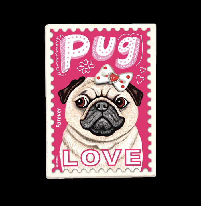 Pug LOVE Magnet