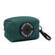 Dog Waste Bag Holder Forest Green With Clasp