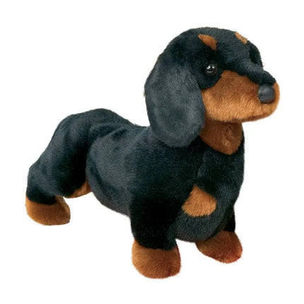 Dachshund Black & Tan Plush Dog Stuffed Animal 