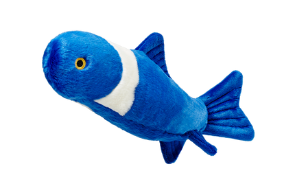 Dog Toy Gil Koi Blue Ultra-Plush Tuff Dog Toy