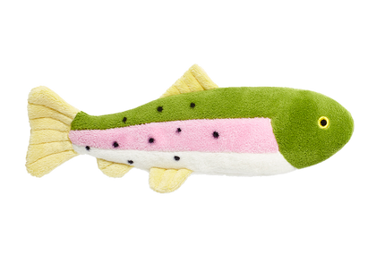 Dog Toy Burt The Lake Trout Ultra-Plush Tuff Dog Toy