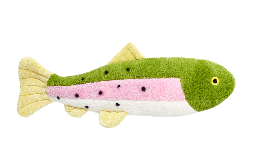 Ruby Rainbow Trout Tuff Plush Toy