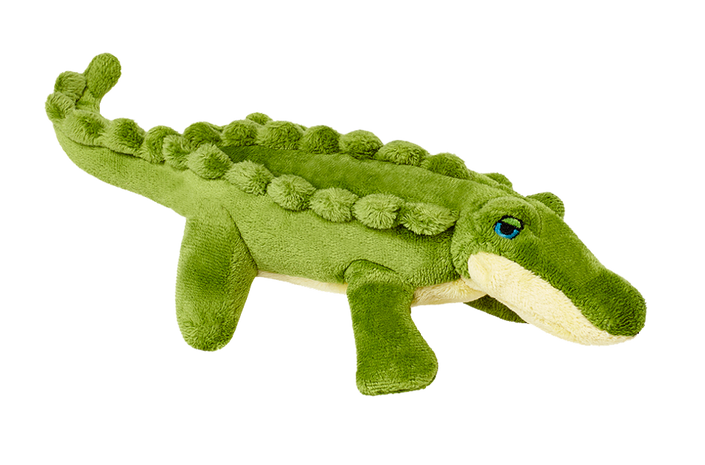 Dog Toy Savannah Baby Gator Ultra-Plush Tuff Dog Toy