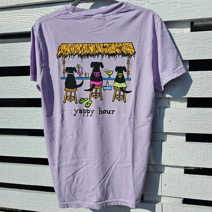 Yappy Hour Salty Paws Tee T-Shirt