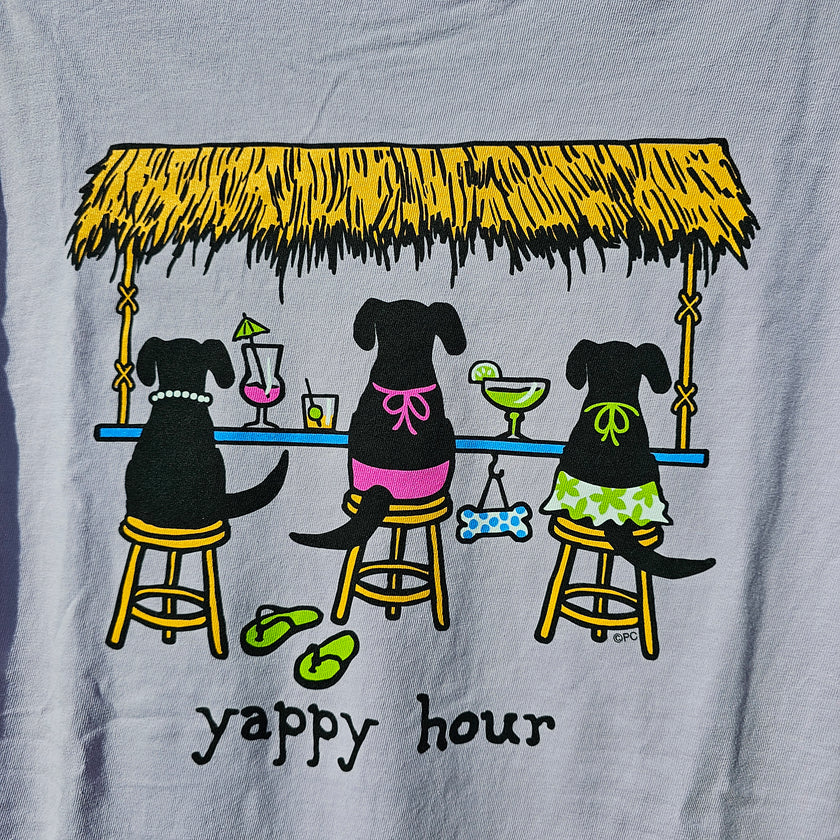 Yappy Hour Salty Paws Tee T-Shirt