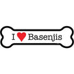 Basenji - Bone Shaped Magnet