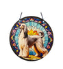 Afghan Hound Acrylic Suncatcher with Chain