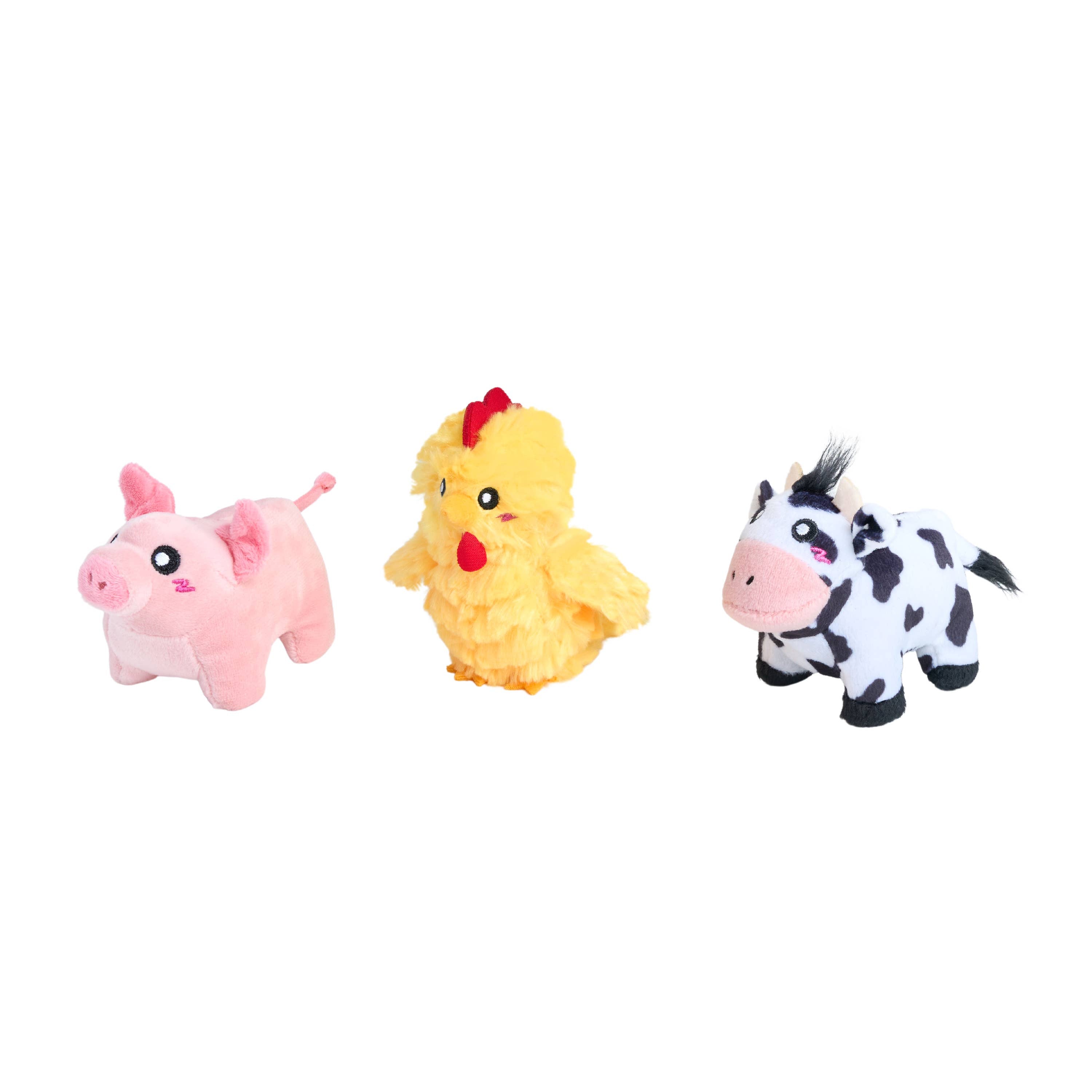 Miniz 3-Pack - Barnyard Friends