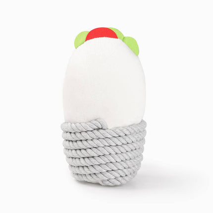 Dog Toy Burrito Fiesta Chewsday Plush Dog Rope Toy
