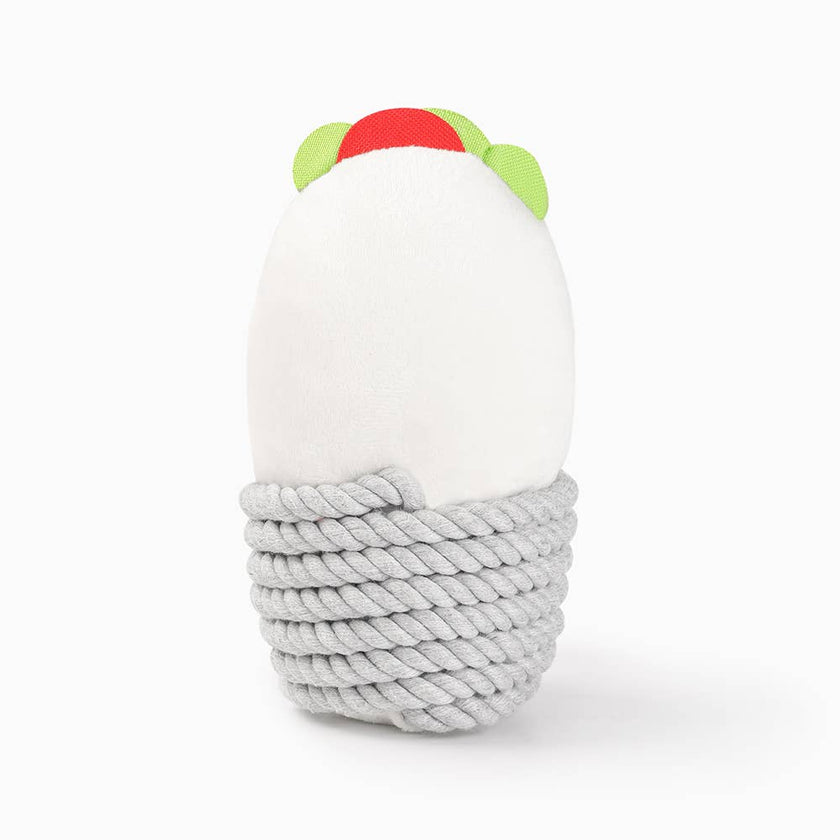 Dog Toy Burrito Fiesta Chewsday Plush Dog Rope Toy