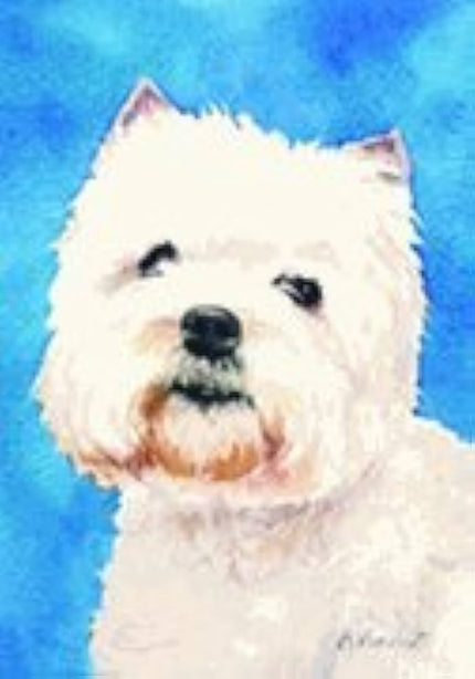 Westie Large Flag