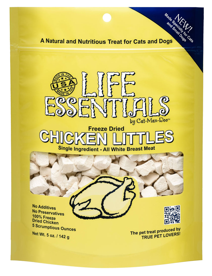 Life Essentials by Cat-Man-Doo Freeze Dried Chicken Littles - 5oz