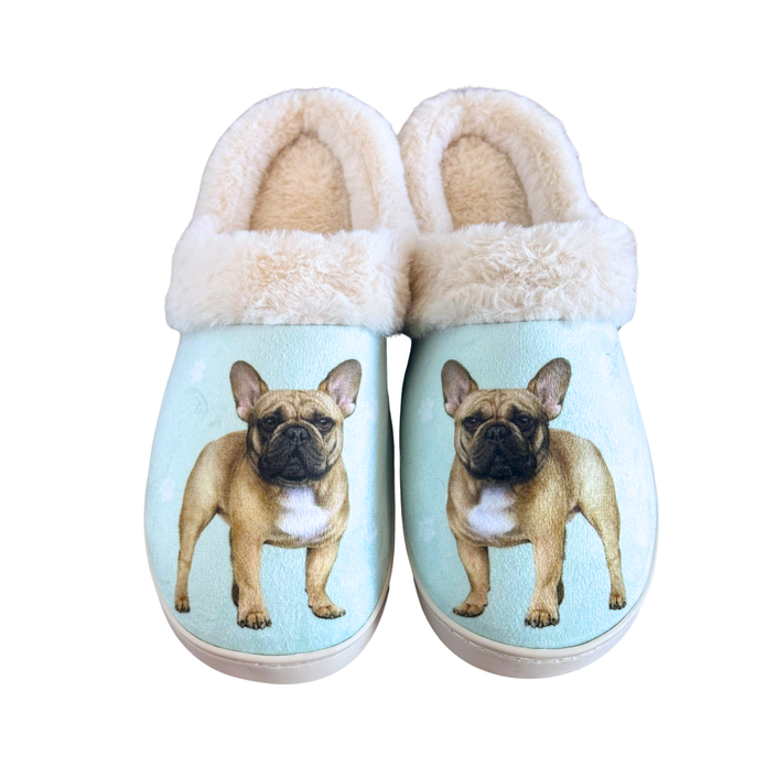 French Bulldog Dog Pet Lovers Comfy Snuggs Slippers