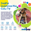 Gingerbread Man Christmas Nylon Chew Toy