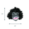 2-in-1 Gorilla Fetch Ball Dog Toy