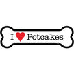 Potcake - Bone Shaped Magnet