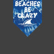 Beaches Be Crazy Dog Bandana