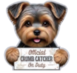 Yorkie Puppy Cut Chip Clip
