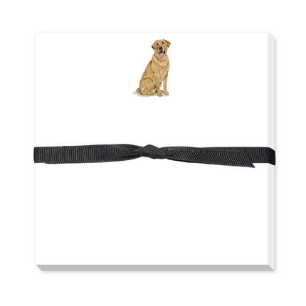 Labrador Yellow Retriever Memo Notepad