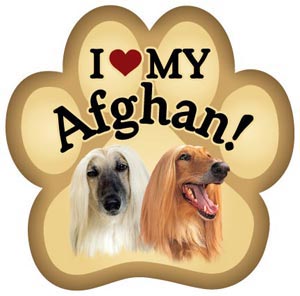 Show off your love for your favorite furry friend with our Afghan Hound Paw Magnet! Perfect for your car trunk or any magnetic surface, this adorable paw-shaped magnet features a vibrant image of your favorite dog or cat breed. Made from durable, weather-resistant materials, it’s designed to withstand the elements while adding a touch of personality to your vehicle or home.