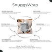 Yorkie Snugg Wraps with Hoodie – Ultra Soft Sherpa Fleece Wrap for Pet Lovers