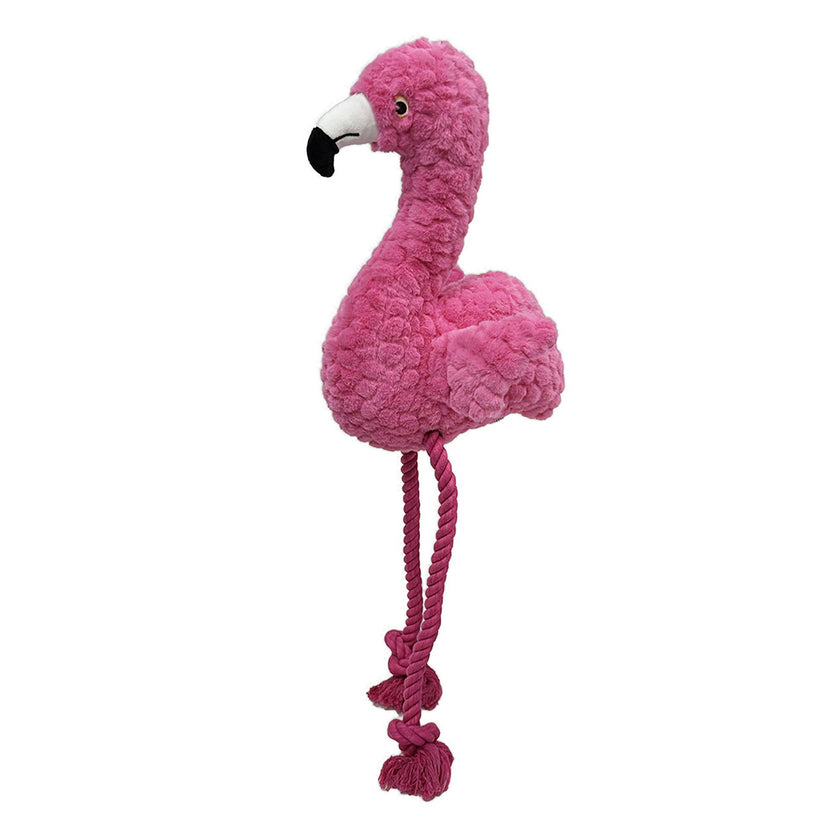 Dog Toy Flamingo Pink 26