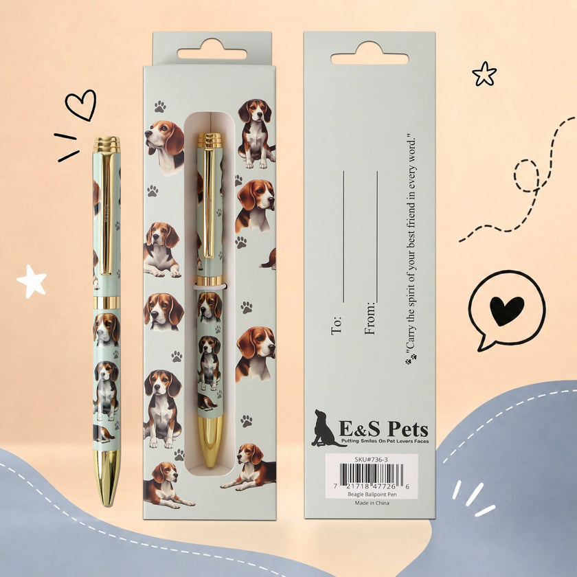 Beagle Pet Lover Ballpoint Pen