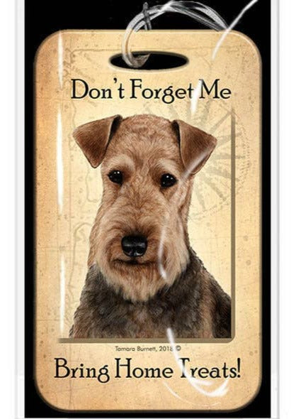 Airedale Baggage Luggage Tag