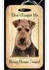 Airedale Baggage Luggage Tag