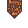 Happy Fall Y'all Dog Bandana