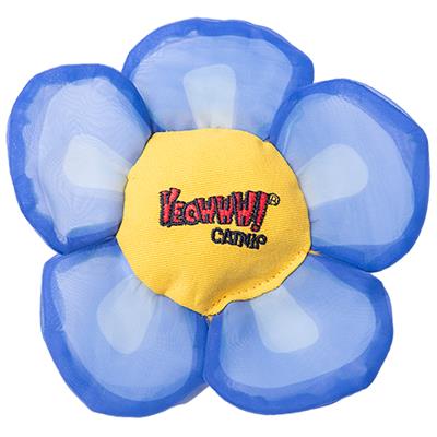 Yeowww! Catnip Daisy's Flower Tops - Blue