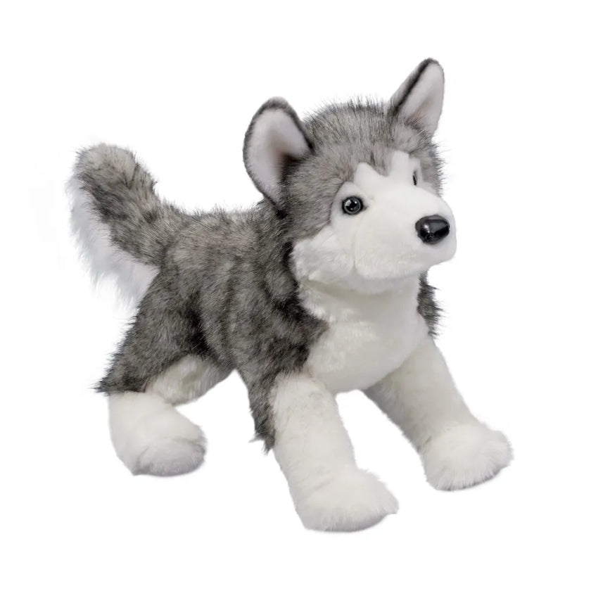 Husky DLux Plush Dog Stuffed Animal 