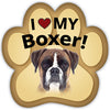 Show off your love for your favorite furry friend with our Boxer Paw Magnet! Perfect for your car trunk or any magnetic surface, this adorable paw-shaped magnet features a vibrant image of your favorite dog or cat breed. Made from durable, weather-resistant materials, it’s designed to withstand the elements while adding a touch of personality to your vehicle or home.