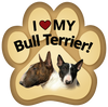 Show off your love for your favorite furry friend with our Bull Terrier Paw Magnet! Perfect for your car trunk or any magnetic surface, this adorable paw-shaped magnet features a vibrant image of your favorite dog or cat breed. Made from durable, weather-resistant materials, it’s designed to withstand the elements while adding a touch of personality to your vehicle or home.