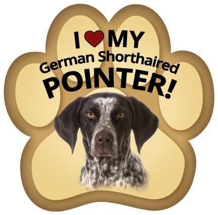 Show off your love for your favorite furry friend with our German Shorthaired Pointer Paw Magnet! Perfect for your car trunk or any magnetic surface, this adorable paw-shaped magnet features a vibrant image of your favorite dog or cat breed. Made from durable, weather-resistant materials, it’s designed to withstand the elements while adding a touch of personality to your vehicle or home.