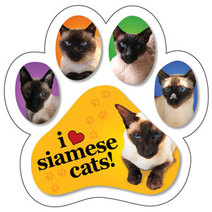 Show off your love for your favorite furry friend with our Siamese Cats Paw Magnet! Perfect for your car trunk or any magnetic surface, this adorable paw-shaped magnet features a vibrant image of your favorite dog or cat breed. Made from durable, weather-resistant materials, it’s designed to withstand the elements while adding a touch of personality to your vehicle or home