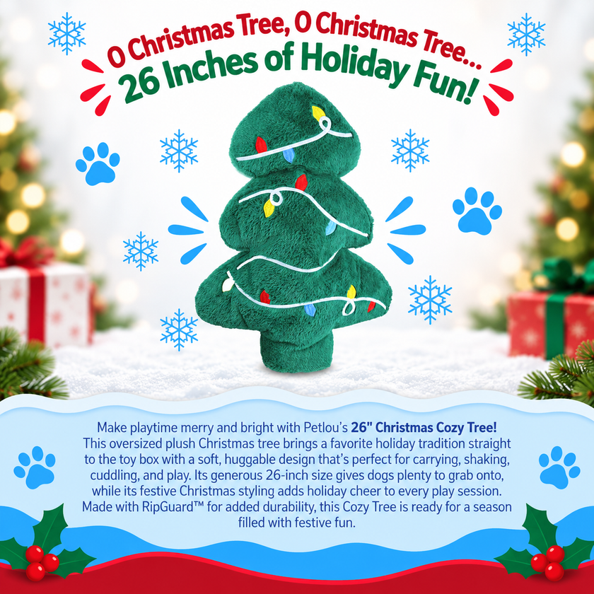 Dog Toy Christmas Tree 26