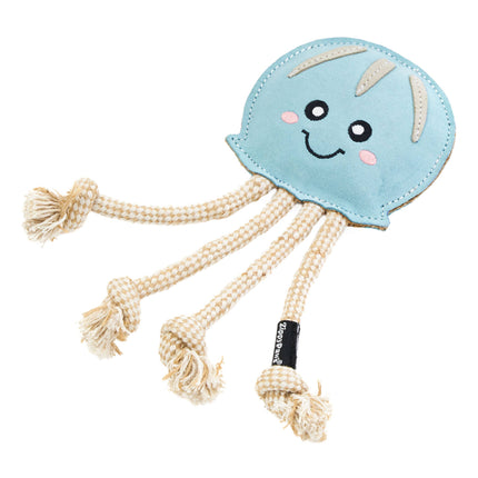 EcoZippy Suede and Rope Buddies - Jellyfish