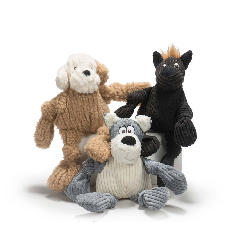 Lulu HuggleMutt™ Knottie Plush Dog Toy, Small